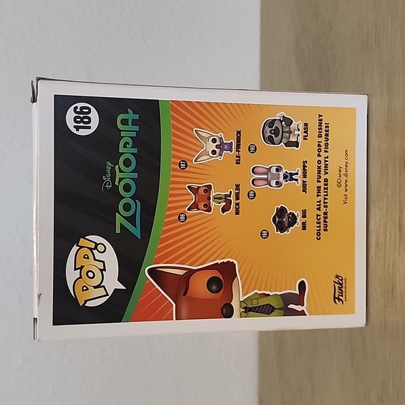 Funko Pop! Nick Wilde #186 - Picture 5 of 5